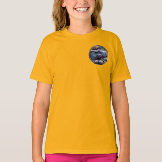 Lelijke dieren Meisjes T-shirt (Voorkant)