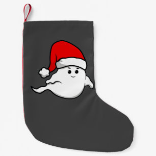 lelijke kerst geest santa claus spooky creepy kleine kerstsok
