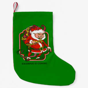 lelijke kerst krampus komt grappig kleine kerstsok