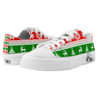 lelijke kerst low top schoenen
