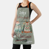 Lelijke kerst trui aangepaste Schort (Insitu)