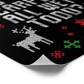 Lelijke kerst Waarom is het tapijt nat Todd Poster (Hoek)