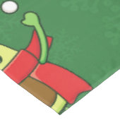 Lelijke Kerstavocado Santa Winter Tafelkleed (Gekanteld)