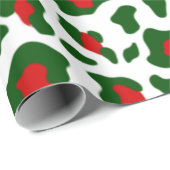 lelijke kerstblad cadeaupapier (Rol Hoek)