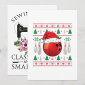 Lelijke kerstcadeautjes voor Shirt met cadeaus Kin Save The Date (Voorkant / Achterkant)