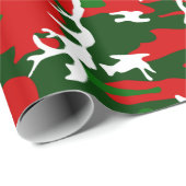 lelijke kerstcamouflage cadeaupapier (Rol Hoek)