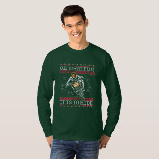 Lelijke kerstfeest BMX Bike Oh, wat leuk dat het i T-shirt