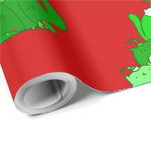 Lelijke kerstkattenboom feestelijk cadeaupapier (Rol Hoek)