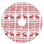 Lelijke kerstkeuken QR Code Happy Nieuwjaar! Kerstboom Rok (Voorkant)