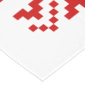 Lelijke kerstkeuken QR Code Happy Nieuwjaar! Tafelkleed (Gekanteld)