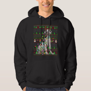 lelijke kerstkeuken stijl lampjes geweldige dane h hoodie