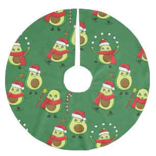 Lelijke Kerstman avocado winter Kerstboom Rok