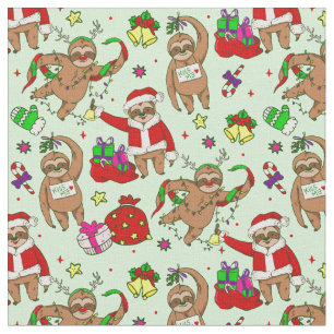 lelijke kerstman-kerstman-luiaard stof