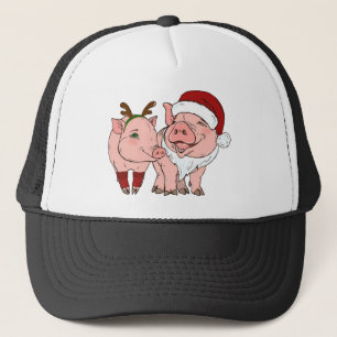 lelijke kerstmis trucker pet