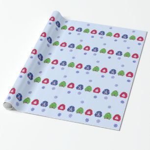 Lelijke Kerstmouwen Cadeaupapier