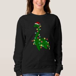 lelijke kerstsanta Loch ness Monster Trui