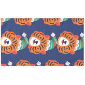 lelijke kersttijger kerstman tafelkleed (Voorkant (Horizontaal))