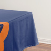 lelijke kersttijger kerstman tafelkleed (Voorbeeld)