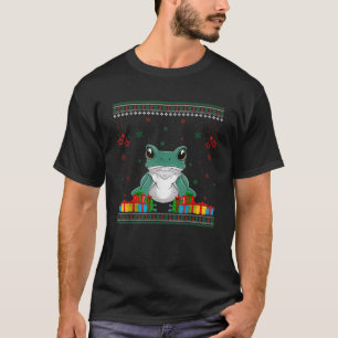 Lelijke Kersttrui Grappig Poison Dart Kikker Liefd T-shirt