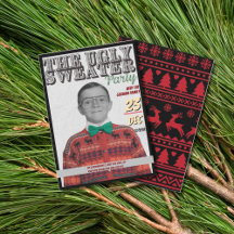 Lelijke Kersttrui Kerstfeest Party Vintage Rood