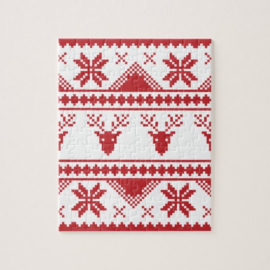 lelijke kersttrui legpuzzel (Verticaal)