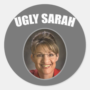 Lelijke Sarah Ronde Sticker