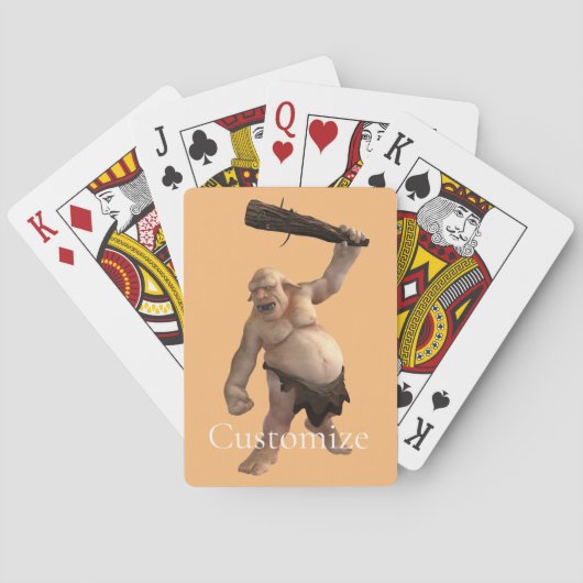 Lelijke trol Thunder_Cove Pokerkaarten (Achterkant)