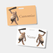 Lelijke Troll Thunder_Cove Badge (Voor- en achterkant)