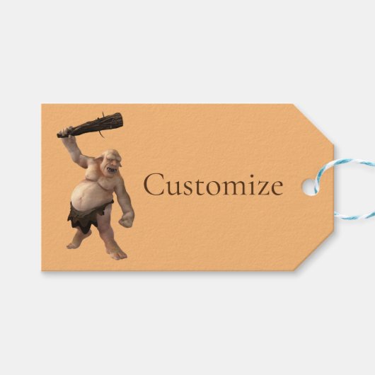 Lelijke Troll Thunder_Cove Cadeaulabel (Voorkant (Horizontaal))