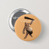 Lelijke Troll Thunder_Cove Ronde Button 5,7 Cm (Voorkant /achterkant)