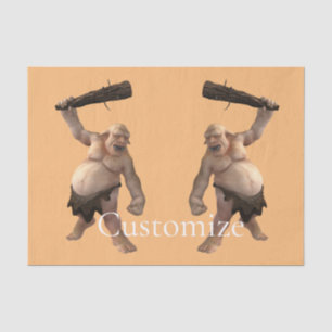 Lelijke Troll Thunder_Cove Tissuepapier