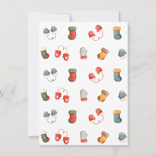 Lelijke trui baby shower wensen voor baby notitie notitiekaartje (Achterkant)