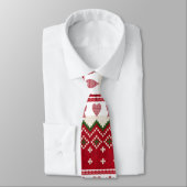 Lelijke trui Gebreide Hygge Angels Harten Kerstmis Stropdas (Gebonden)