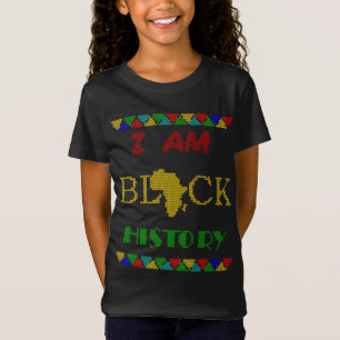 Lelijke trui Ik ben Black History African Black Pr T-shirt