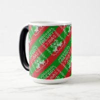 Lelijke trui patroon jingle bells Merry Xmas garen