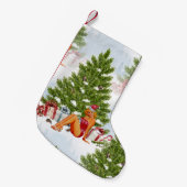 lelijke trui zet zich op kleine kerstsok (Voorkant (Hangend))