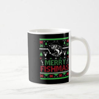 Lelijke visserij kerst B vis kleding Koffiemok