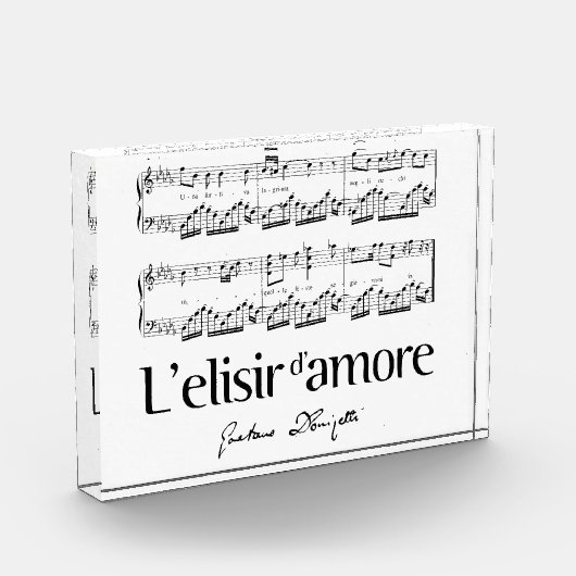 L'elisir d'amore 2 fotoblokken (Links)