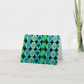 Leliza conçoit la carte vierge de note (Devant)