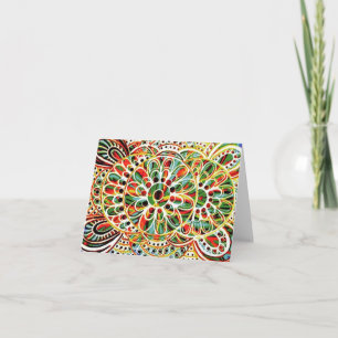 Leliza Design Blank Note Kaart