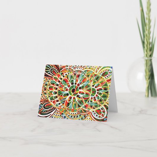 Leliza Design Blank Note Kaart (Voorkant)