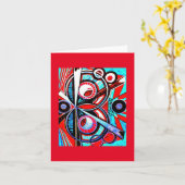 Leliza Designs carte de note blanche (Fleur jaune)