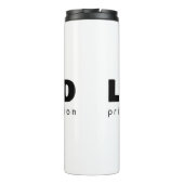 Lelob3D Thermosbeker (Achterkant)