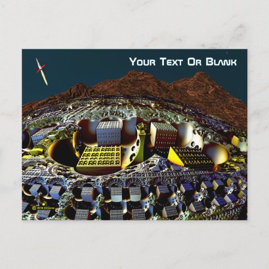 Lem-station Briefkaart (Voorkant)