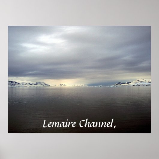 Lemaire Kanaal, Antarctica - Poster (Voorkant)
