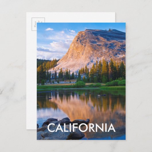 Lembert Dome schilderachtig, Californië Briefkaart (Voorkant / Achterkant)