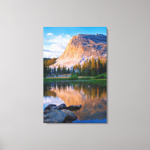 Lembert Dome schilderachtig, Californië Canvas Afdruk