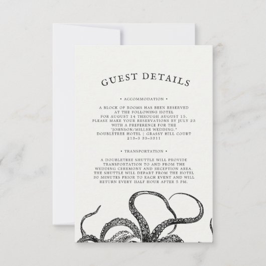 L'Embrace de l'amour | Réponse RSVP (Devant)