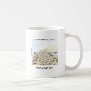 Lemmings Spitsuur Grappig Koffiemok
