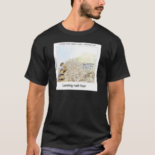 Lemmings Spitsuur Grappig T-shirt